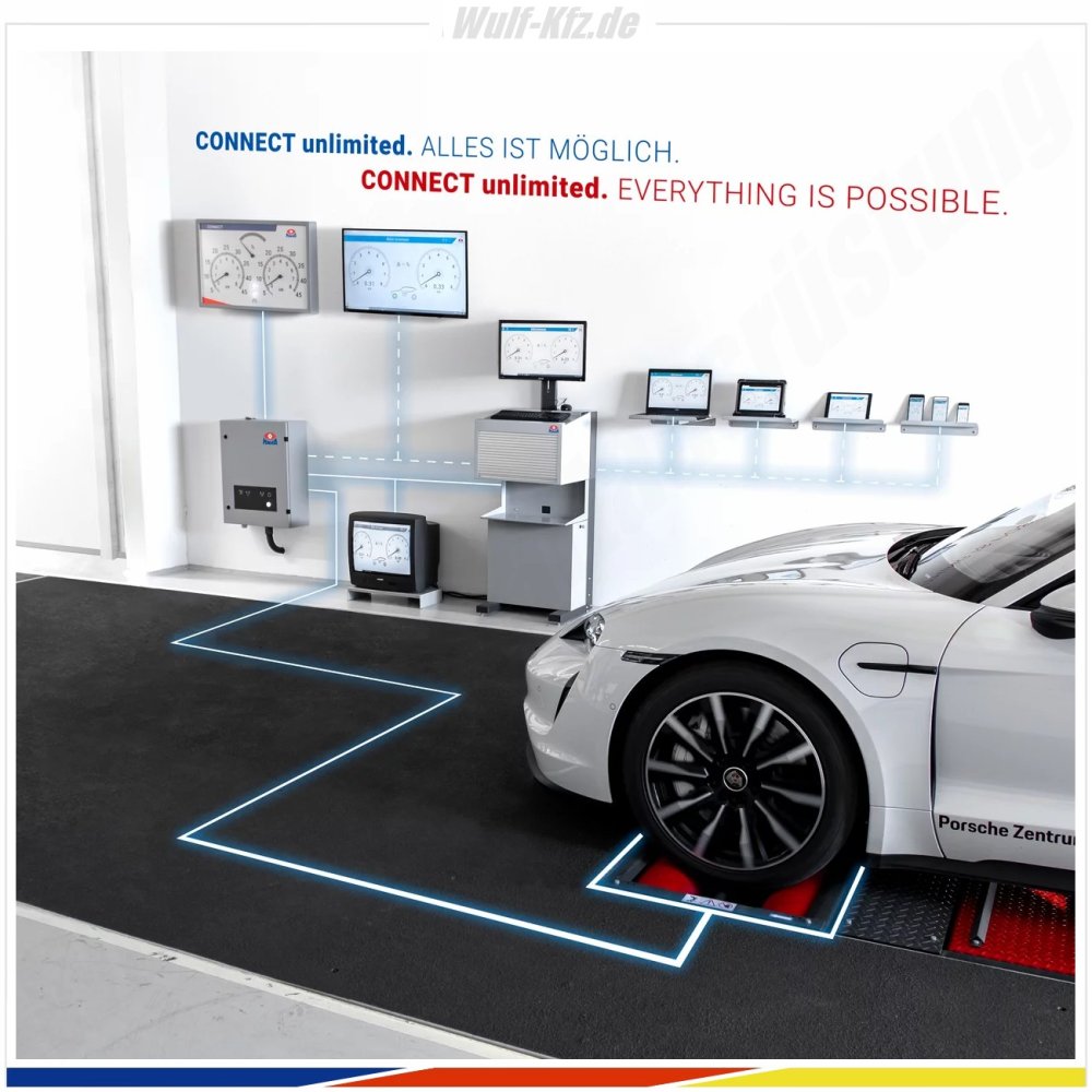 Maha Rollen-​​​​ Bremsenprüfstand Connect C_MBT C 4.0 W250 PLUS